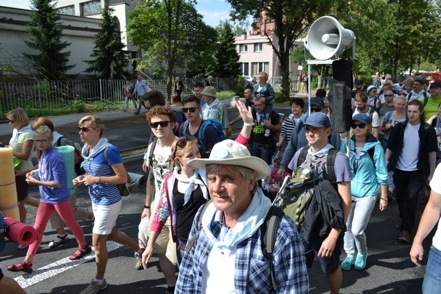 Rybnicka Pielgrzymka na Jasną Górę Wyruszyła