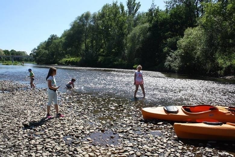 Plaże i bulwary nad Sołą...