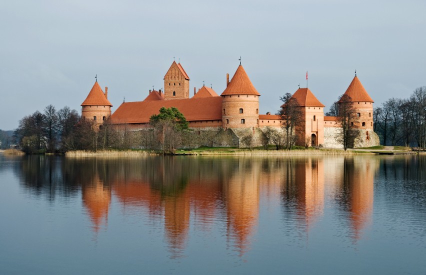 Zamek w Trokach, Litwa...