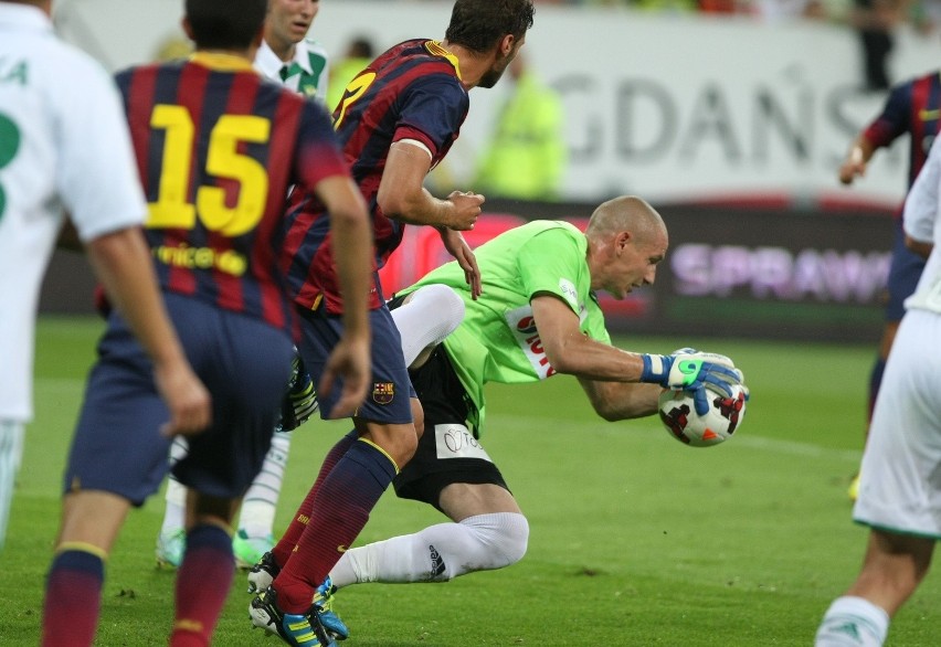 Lechia Gdańsk - FC Barcelona. Lechia zremisowała z Barceloną! [RELACJA, ZDJĘCIA]