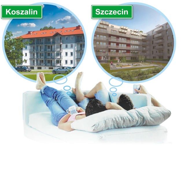 Nagrodami w loterii są mieszkania: w Koszalinie i Szczecinie.