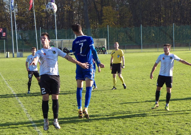 Stal Stalowa Wola (jasne stroje) nie dała rady w Radzyniu Podlaskim.