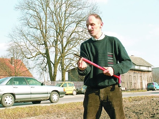 Peter Vanhoof gościł niedawno w Pokrzydowie i uczył polskich rolników badania gleby