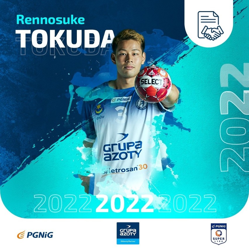 Rennosuke Tokuda rozgrywa drugi sezon w Grupie Azoty SPR...