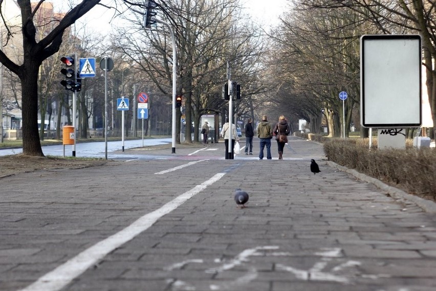 Ścieżka rowerowa ul. Kamienna