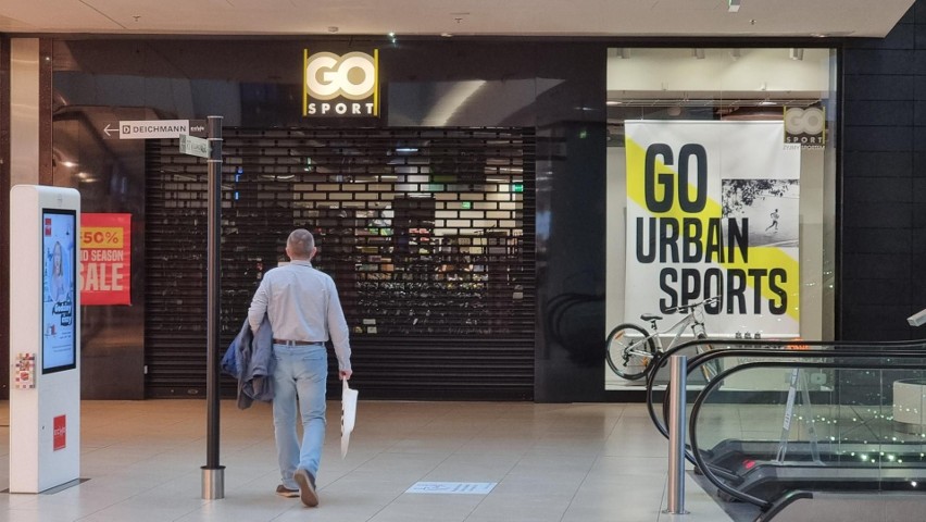 GO Sport w Galerii Echo w Kielcach zamknięty! Nie działa też sklep internetowy. Właściciele objęci sankcjami