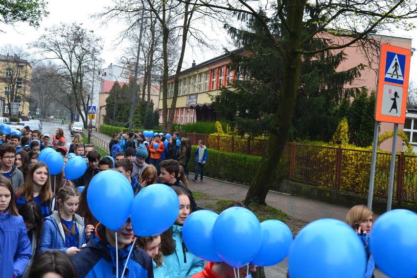 Sosnowiec: ulicami miasta przeszedł Błękitny Marsz [ZDJĘCIA]