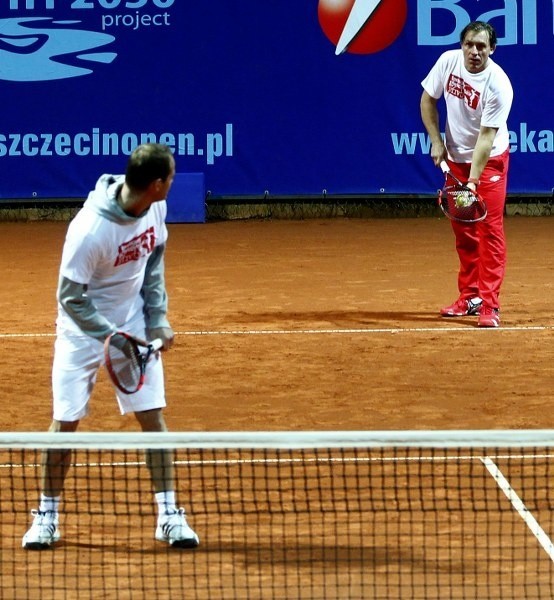 Mecz Artyści vs. Sportowcy na Pekao Szczecin Open
