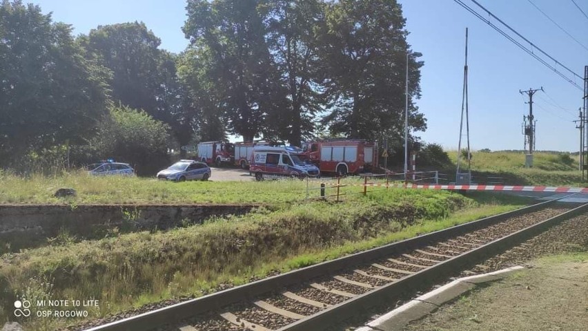 Śmiertelne potrącenie przez pociąg w powiecie białogardzkim