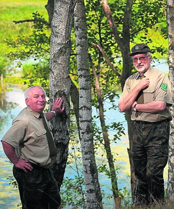 Sama Rawka i nadrzeczne lasy mają superopiekunów - leśników