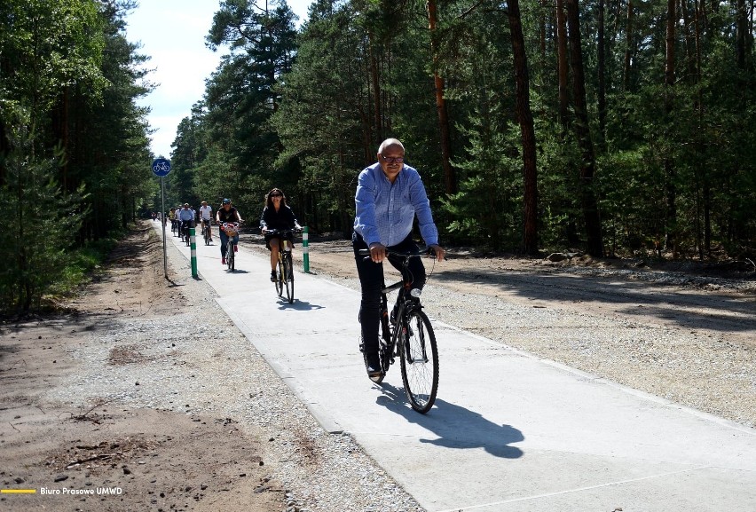 Nowo otwarta trasa rowerowa liczy 6 kilometrów