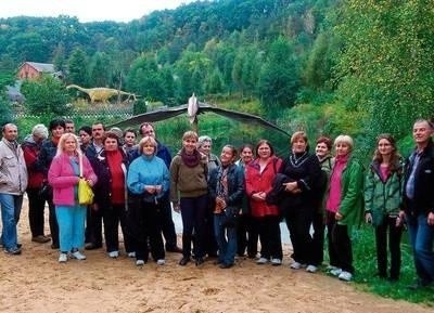 Wizyta studyjna mieszkańców Głogoczowa w Bałtowie, który jest od kilku lat miejscowością tematyczną WWW. ARCHIWUM