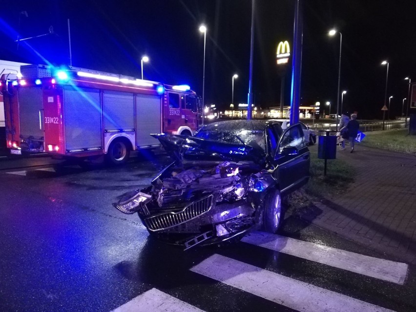 Do wypadku doszło na skrzyżowaniu ulicy Franciszkańskiej i...