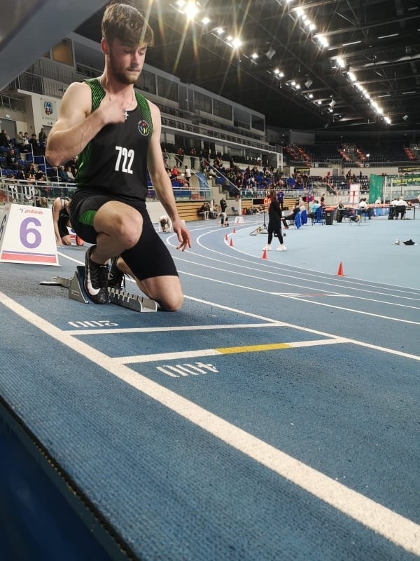 Lekkoatletyka. Rekord Marka Zakrzewskiego z AML Słupsk