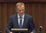 Premier Tusk zwrócił się do Sejmu o wotum zaufania (wideo)
