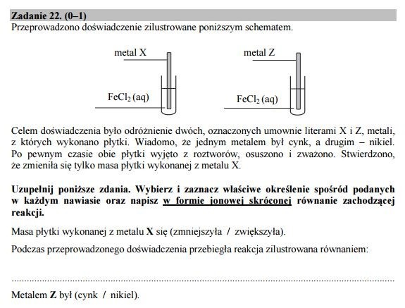 Matura 2016: CHEMIA rozszerzona [ODPOWIEDZI, ARKUSZ CKE]