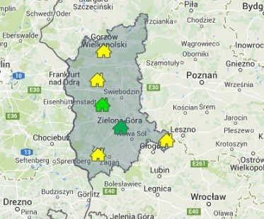 Wśród zbieranych danych znajdują się informacje ściśle związane ze stanem meteorologicznym (temperatura, ciśnienie, opady, kierunek i prędkość wiatru)