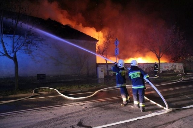 Pożar w Siechnicach, 29.11.2014