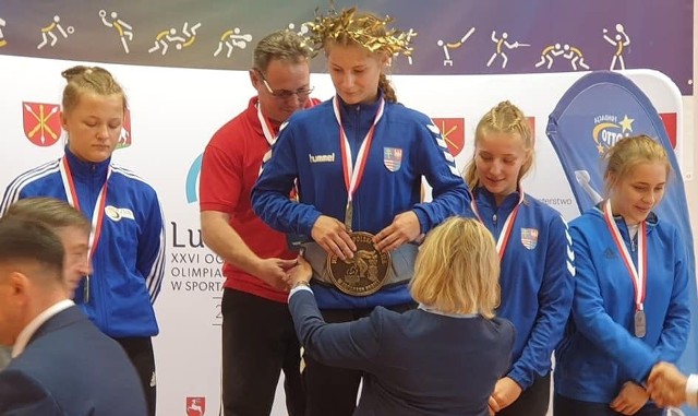 Zapaśniczki Guliwera wywalczyły dwa medale na Ogólnopolskiej Olimpiadzie Młodzieży w zapasach.