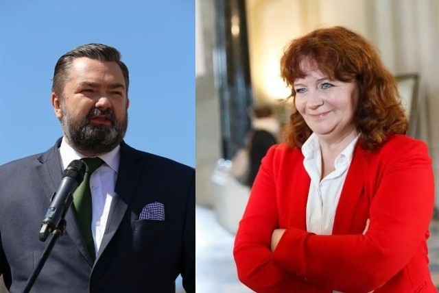 Karol Karski (PiS) i Barbara Kudrycka (PO) według sondaży powinni otrzymać mandaty