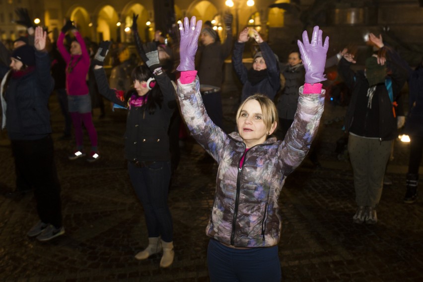 Kraków. Protestowali przeciwko gwałtom na randkach [ZDJĘCIA]