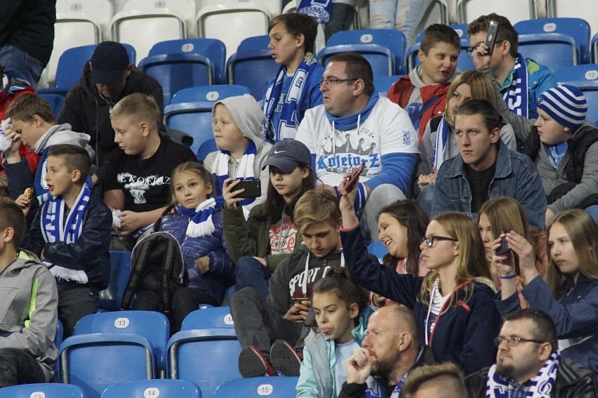 Mecz Lech Poznań - Miedź Legnica (2:1) obserwowało na żywo...