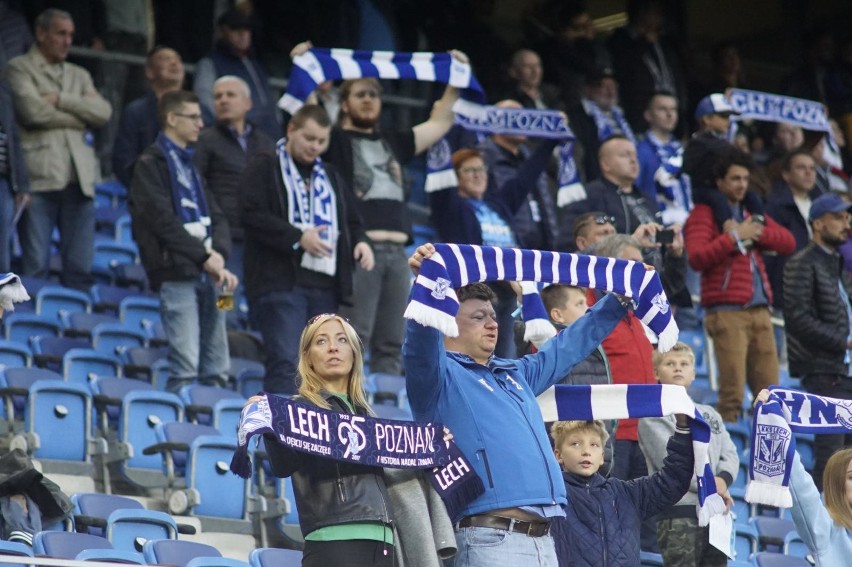 Mecz Lech Poznań - Miedź Legnica (2:1) obserwowało na żywo...