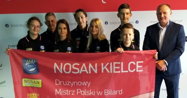 Kolejne sukcesy zapisali na swoim koncie świętokrzyscy bilardziści, między innymi reprezentanci Nosanu Kielce.