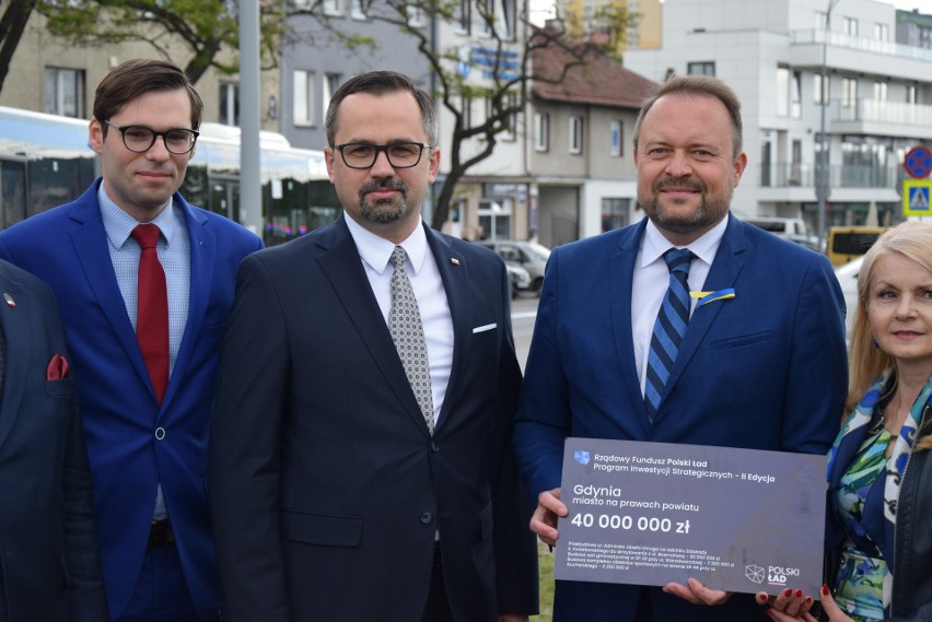Gdynia otrzymała 40 milionów złotych z Polskiego Ładu na inwestycje