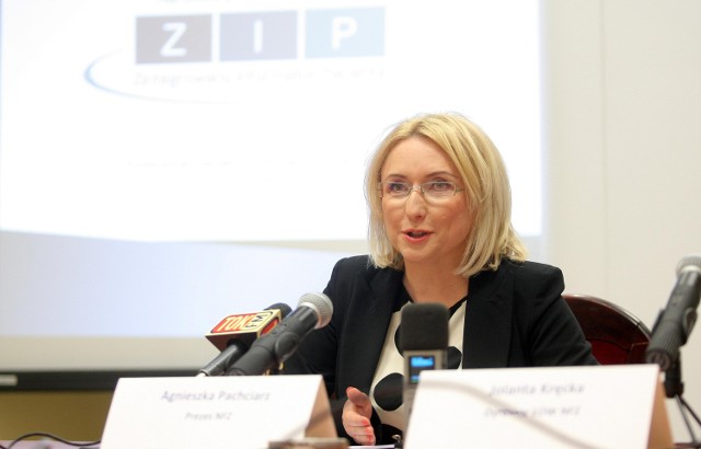 Program ZIP pozwala sprawdzić koszty leczenia. Agnieszka Pachciarz, prezes NFZ, informowała o tym w Łodzi.