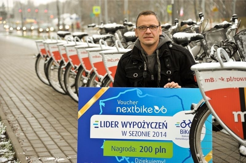 BiKeR. Białostoczanie pokochali rower miejski. Najaktywniejszy dostał 200 zł (zdjęcia)