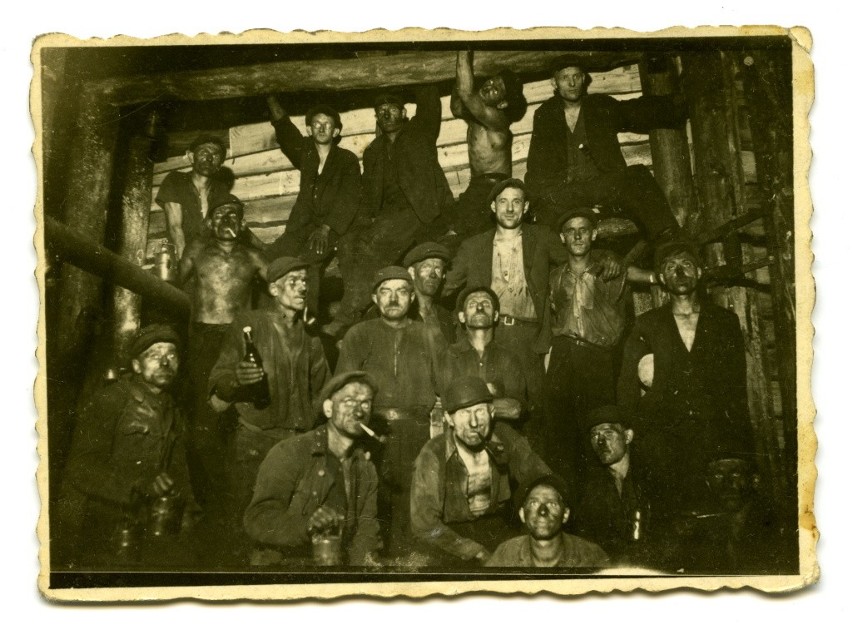 Archiwalne zdjęcia górników stanowią prawdziwą skarbnicę...