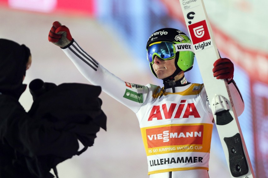 Kamil Stoch zabłysnął w locie podczas sobotnich zawodów...