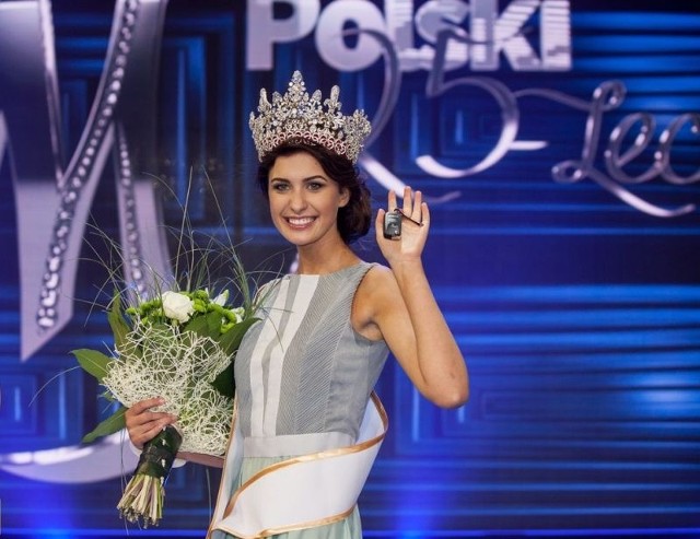 Ewa Bożena Mielnicka z Baby, gm. Łyse - Miss Polski 2014.