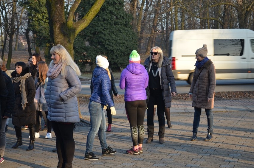 Głogów zatańczył przeciwko przemocy wobec kobiet