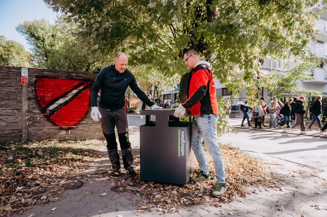 Nowe kosze ustawiono w każdej dzielnicy.