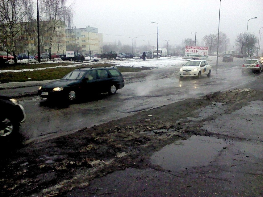 Bydgoszcz. Tak wygląda łatanie dziur...