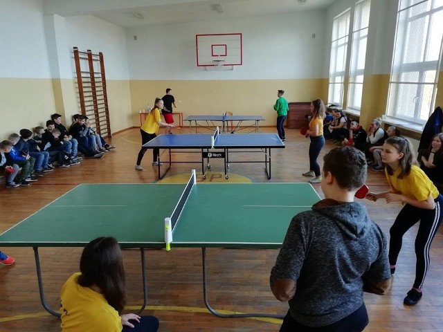 W Szkole Podstawowej w Płonnem odbyły się Mistrzostwa Gminy Radomin w tenisie stołowym