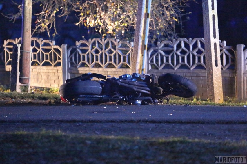 Wypadek w Kobylnie. Zginął 28-letni motocyklista.