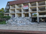 Wielki plac budowy. Remont starego hotelu Siwy Brzeg w Limanowej na zdjęciach 