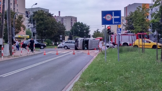 Wypadek w Częstochowie