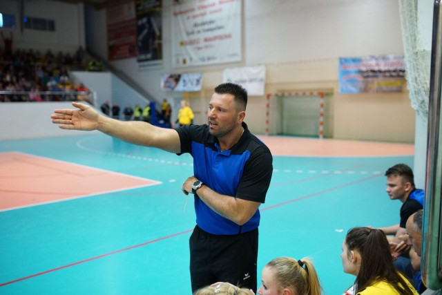 Trener Marcin Księżyk (SPR Olkusz)