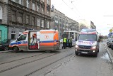 Wypadek na Nowowiejskiej. Tramwaj potrącił pieszego 