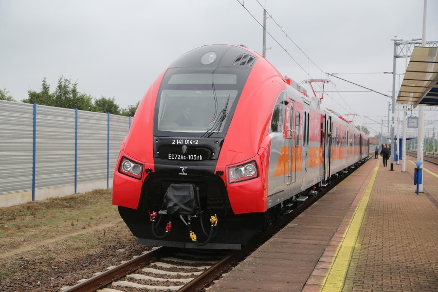 Zmodernizowany pociąg Przewozów Regionalnych