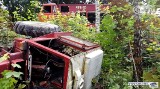 Wypadek ciągnika na drodze relacji Szudziałowo - Słoja (wideo)