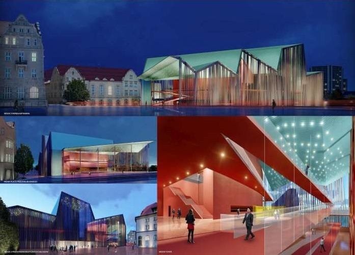 Zwycięska koncepcja architektoniczna nowej siedziby Teatru...