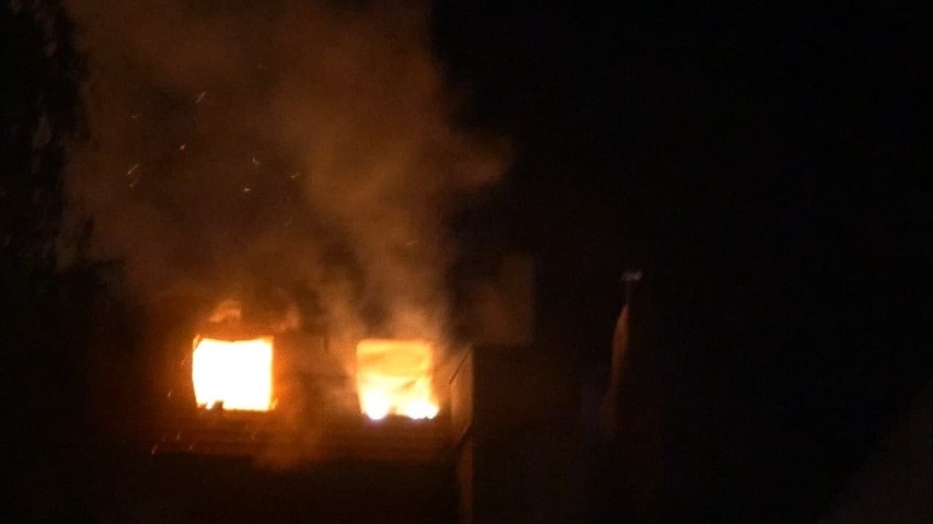 Tragiczny pożar w centrum Sobótki. Nie żyją dwie osoby 