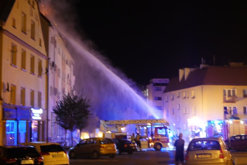 Tragiczny pożar w centrum Sobótki. Nie żyją dwie osoby 