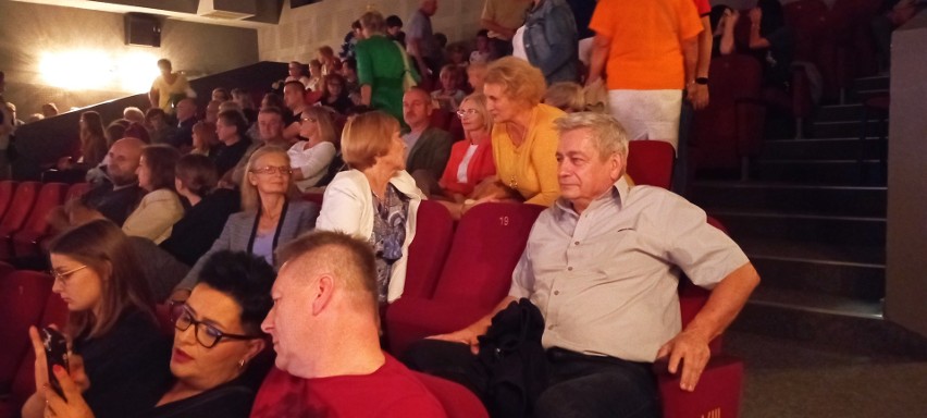 Adam Woronowicz w Jędrzejowie na specjalnym seansie filmu 'Teściowie 2'. Opowiedział o aktorstwie i swoim życiu