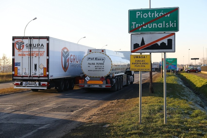 W środę, 11 grudnia węzeł Piotrków Trybunalski Południe...